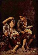 Bartolome Esteban Murillo, Beggar Boys Eating Grapes and Melon